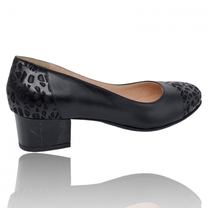 Pantofi Damă Eleganți Din Piele Naturală Neagră 3259 [6]