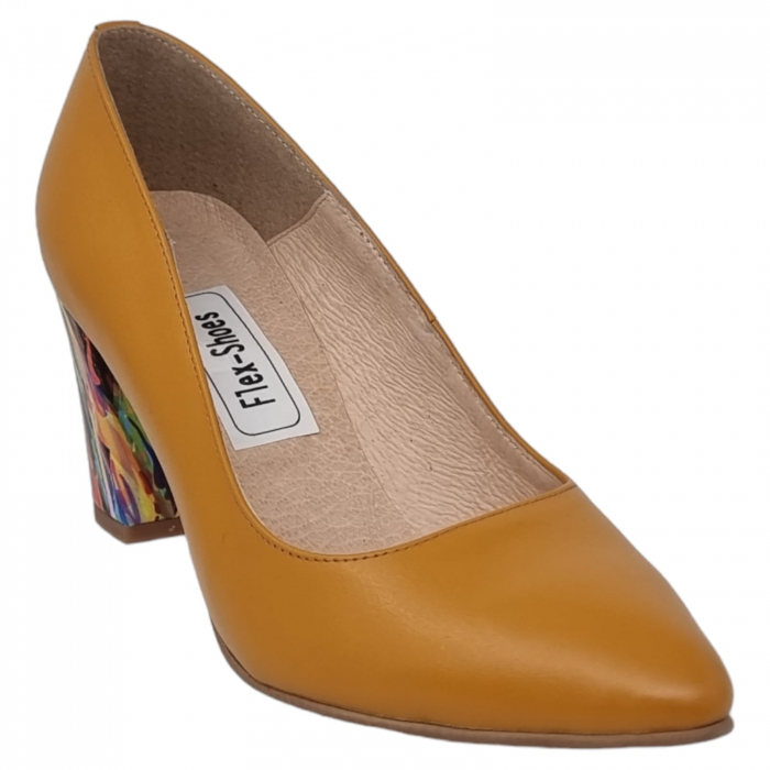 Pantofi Damă Eleganți Din Piele Naturală 3260 [10]