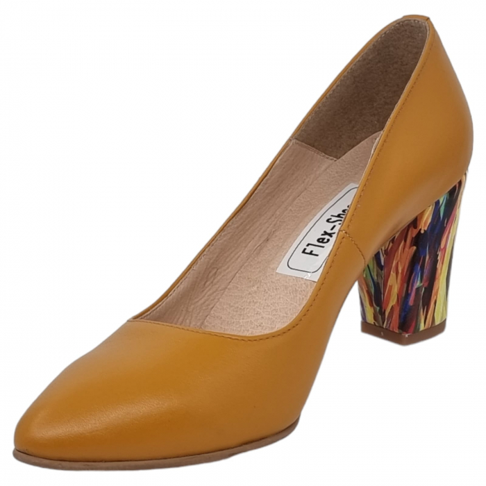 Pantofi Damă Eleganți Din Piele Naturală 3260 [19]