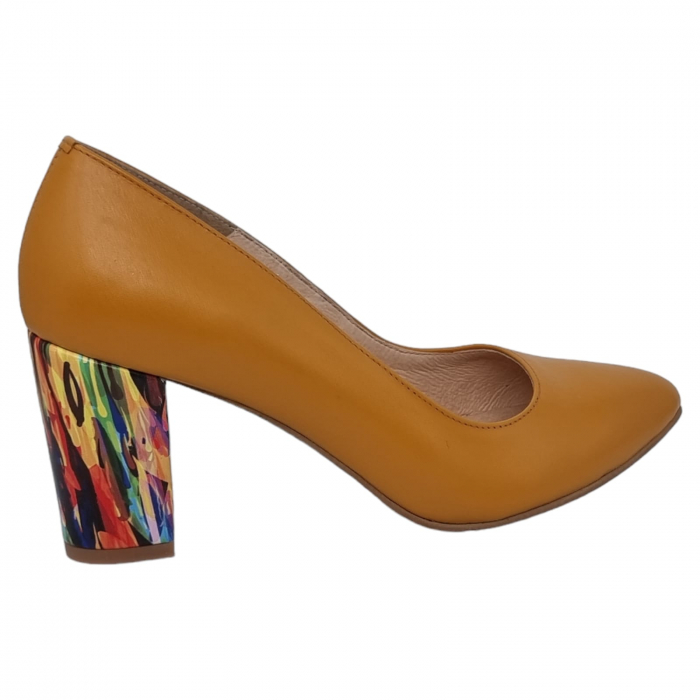 Pantofi Damă Eleganți Din Piele Naturală 3260 [20]