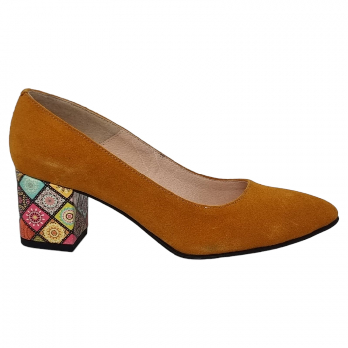 Pantofi Damă Eleganți Din Piele Naturală 3264 [8]