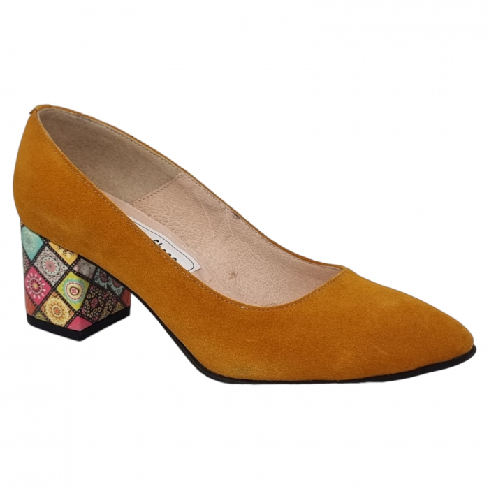 Pantofi Damă Eleganți Din Piele Naturală 3264 [11]