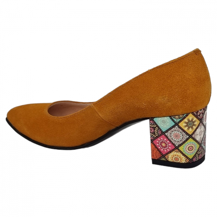 Pantofi Damă Eleganți Din Piele Naturală 3264 [9]
