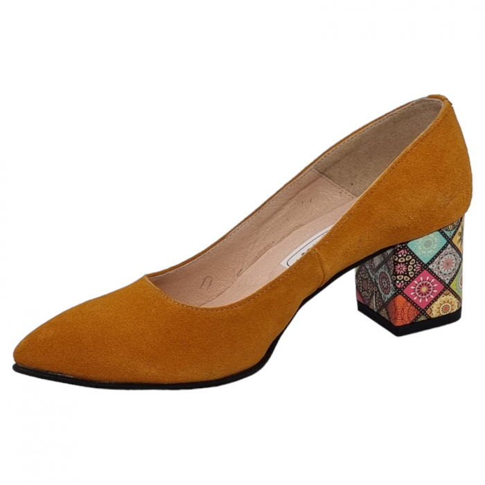 Pantofi Damă Eleganți Din Piele Naturală 3264 [12]