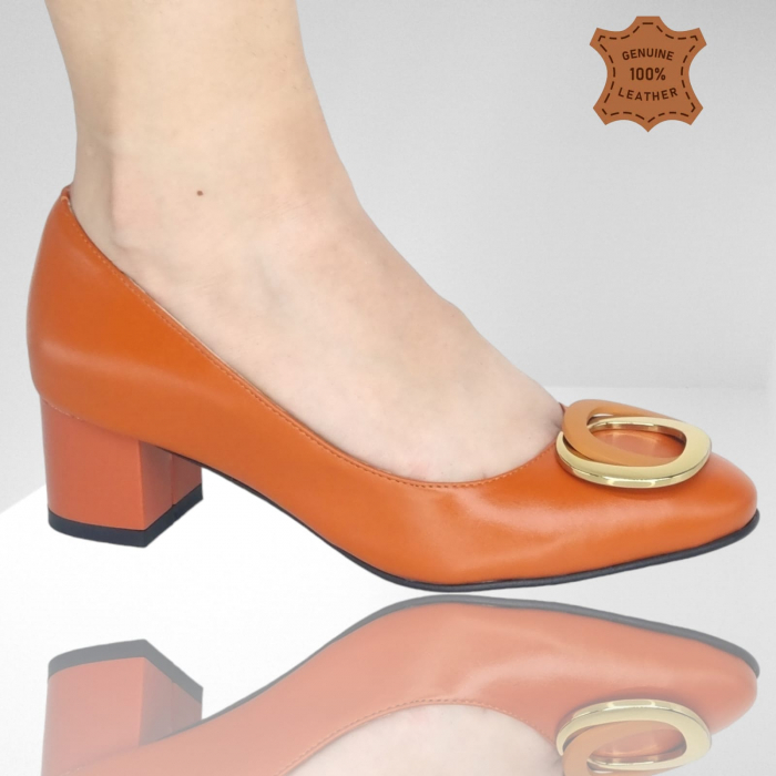 Pantofi Damă Eleganți Din Piele Naturală 3273 [2]