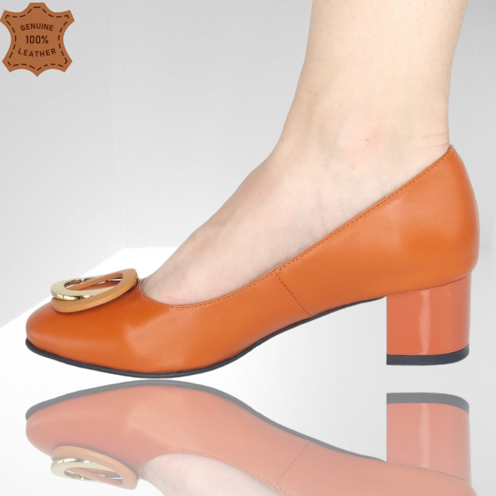 Pantofi Damă Eleganți Din Piele Naturală 3273 [3]
