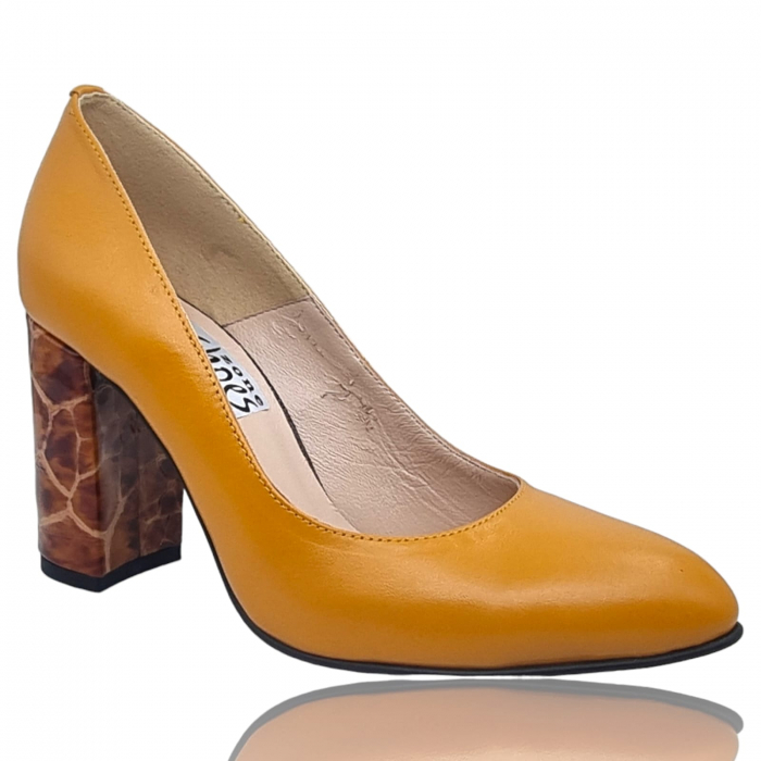 Pantofi Damă Eleganți Din Piele Naturală 3272 [4]