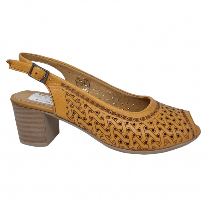 Sandale Damă Casual Din Piele Naturală 16399 [1]