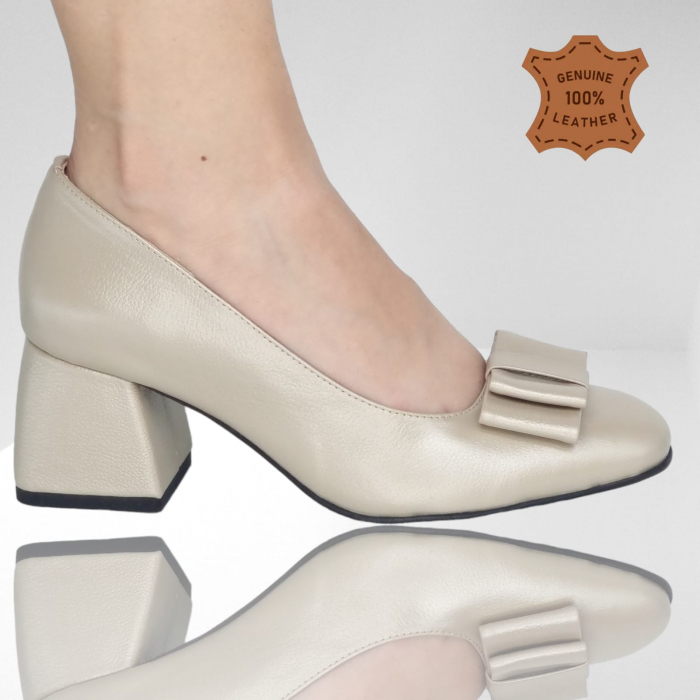 Pantofi Damă Eleganți Din Piele Naturală 3276 [2]