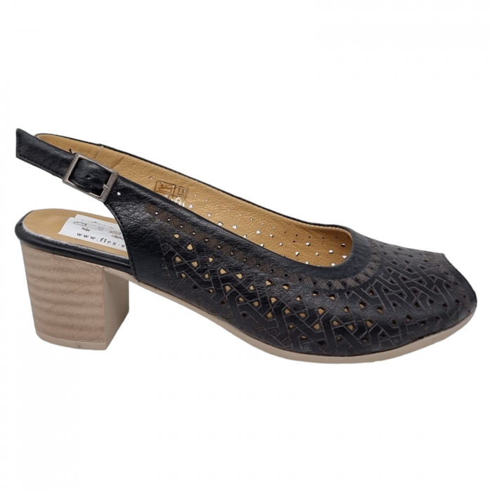 Sandale Damă Casual Din Piele Naturală 16400 [2]