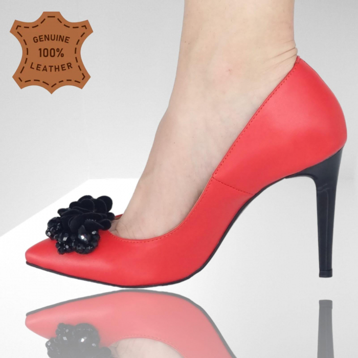 Pantofi Damă Eleganți Din Piele Naturală 3283 [3]
