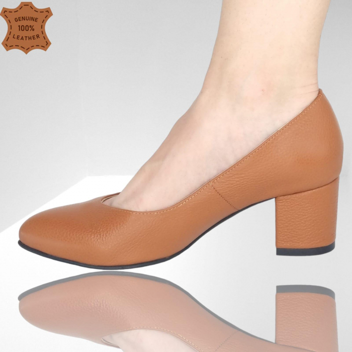 Pantofi Damă Eleganți Din Piele Naturală 3284 [3]