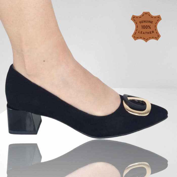 Pantofi Damă Eleganți Din Piele Naturală 3285 [2]