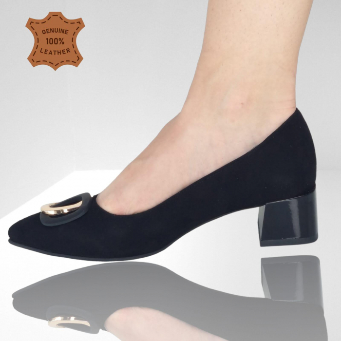 Pantofi Damă Eleganți Din Piele Naturală 3285 [3]