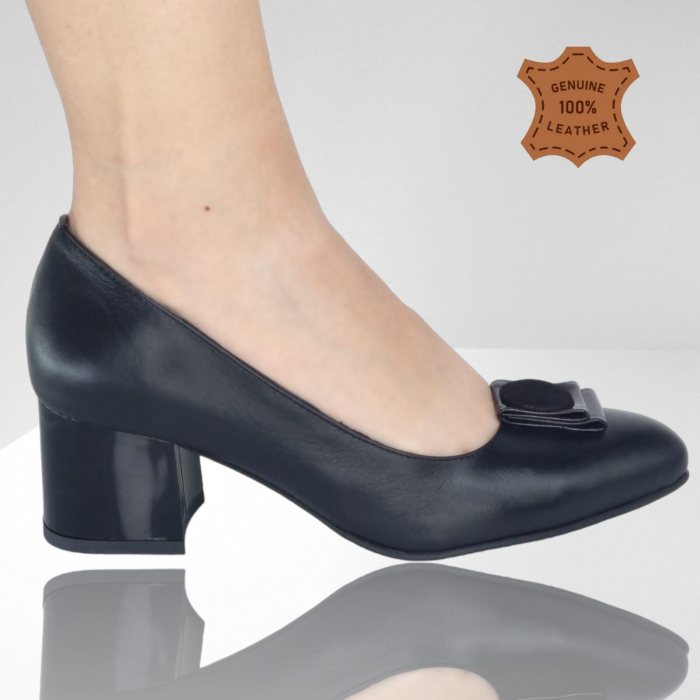 Pantofi Damă Eleganți Din Piele Naturală 3286 [2]