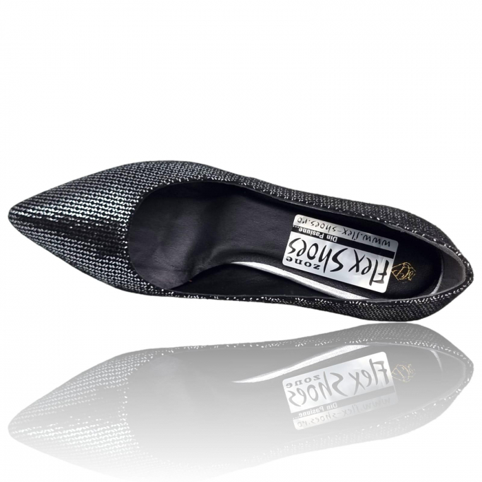 Pantofi Damă Eleganți Din Piele Naturală Neagră Glit 3287 [6]