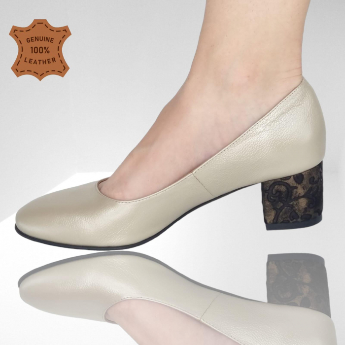 Pantofi Damă Eleganți Din Piele Naturală 3289 [3]