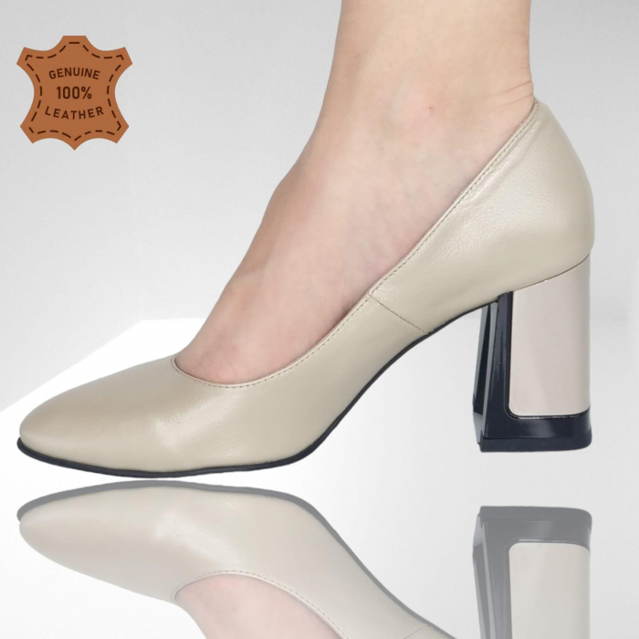 Pantofi Damă Eleganți Din Piele Naturală 3290 [3]
