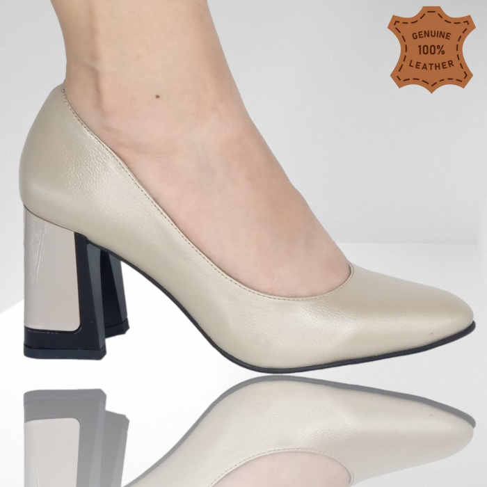 Pantofi Damă Eleganți Din Piele Naturală 3290 [2]