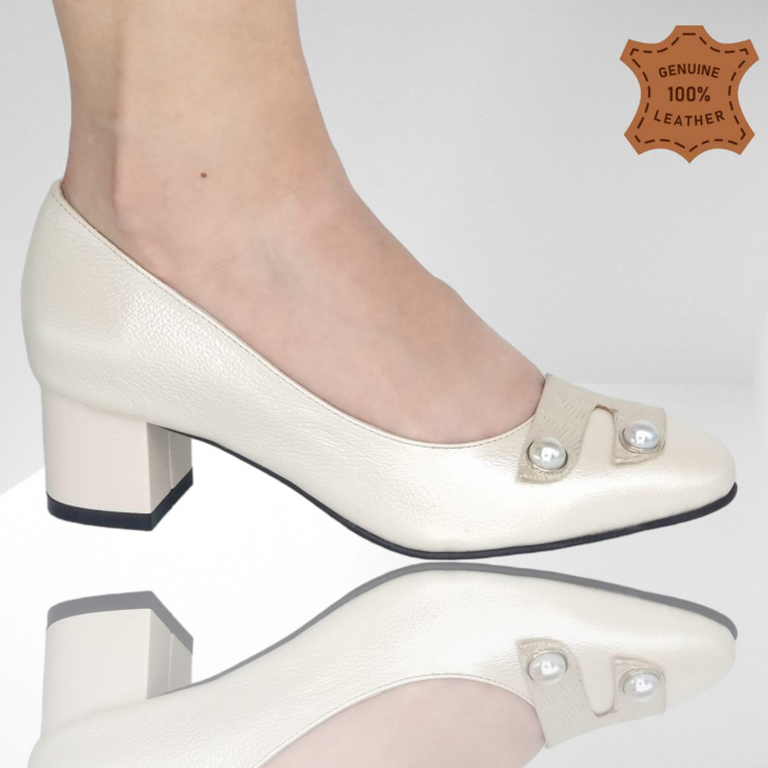 Pantofi Damă Eleganți Din Piele Naturală 3294 [2]