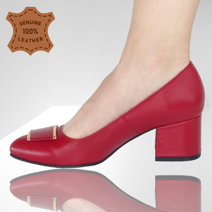Pantofi Damă Eleganți Din Piele Naturală 3293 [3]