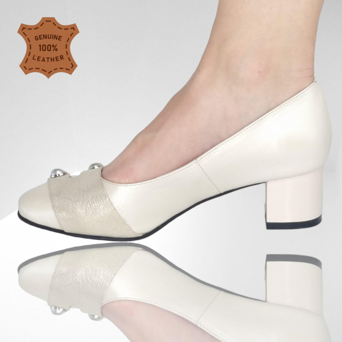 Pantofi Damă Eleganți Din Piele Naturală 3294 [3]