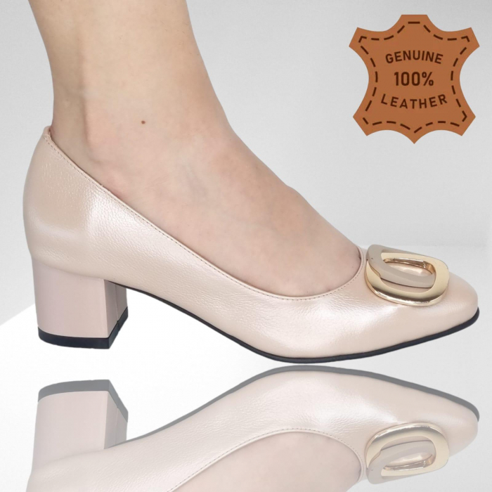 Pantofi Damă Eleganți Din Piele Naturală 3295 [2]