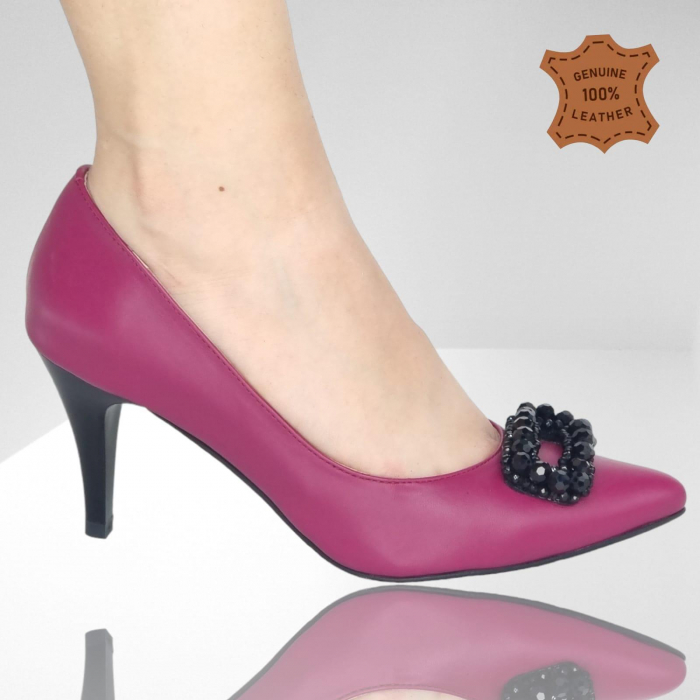 Pantofi Damă Eleganți Din Piele Naturală 3296 [2]