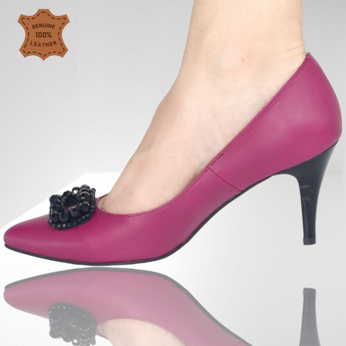 Pantofi Damă Eleganți Din Piele Naturală 3296 [3]