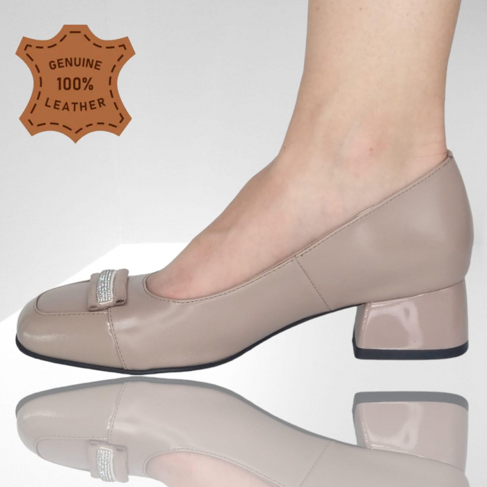 Pantofi Damă Eleganți Din Piele Naturală 3297 [2]