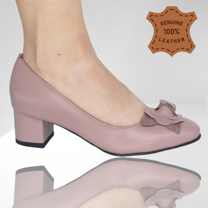 Pantofi Damă Eleganți Din Piele Naturală 3298 [2]