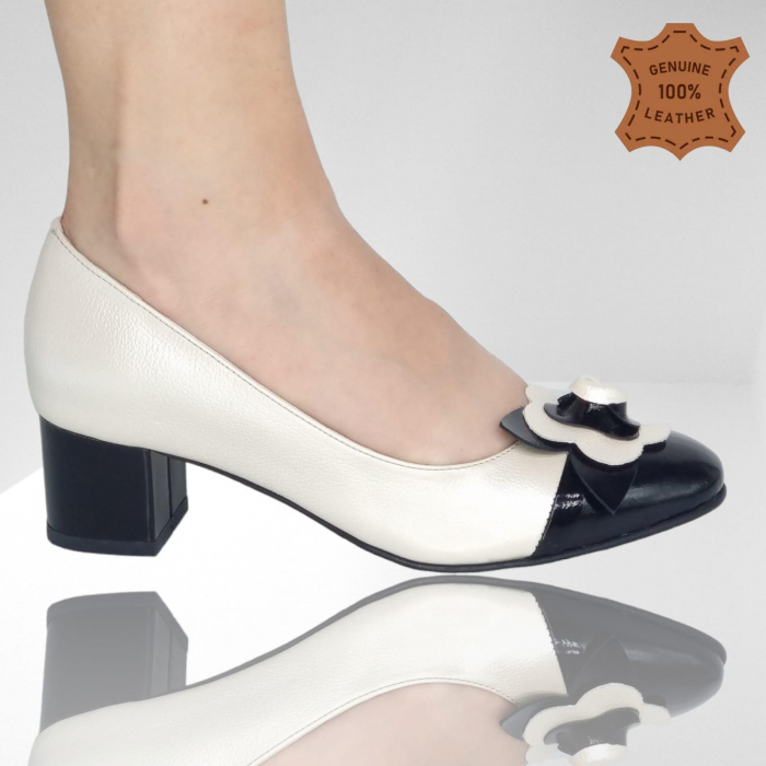 Pantofi Damă Eleganți Din Piele Naturală 3299 [2]