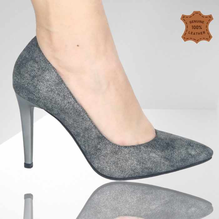 Pantofi Damă Eleganți Din Piele Naturală 3300 [2]