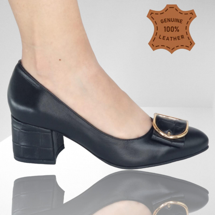 Pantofi Damă Eleganți Din Piele Naturală 3305 [2]