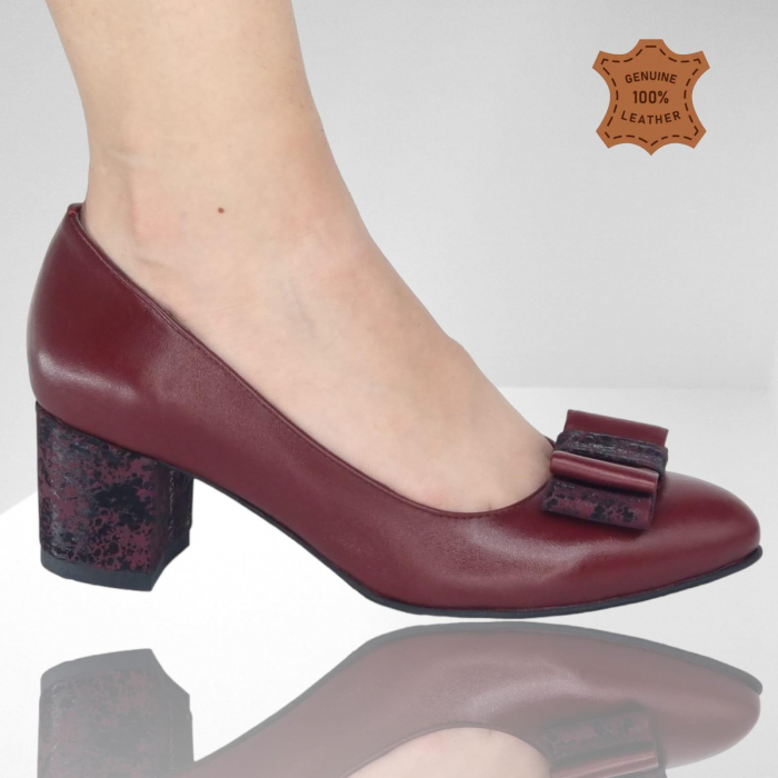 Pantofi Damă Eleganți Din Piele Naturală 3306 [2]