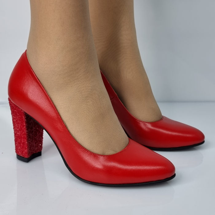 Pantofi Damă Eleganți Din Piele Naturală  3098 [4]