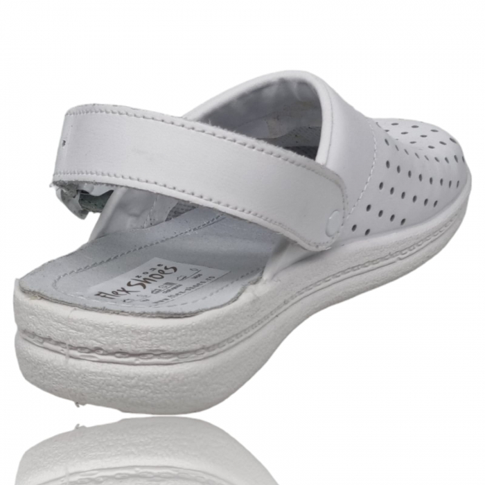 Sandale Sanitare Damă Din Piele Naturală 7014 [10]