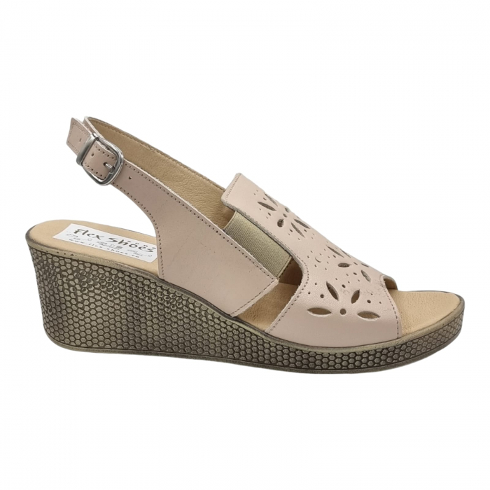 Sandale Damă Casual Confort Din Piele Naturală 6229 [2]