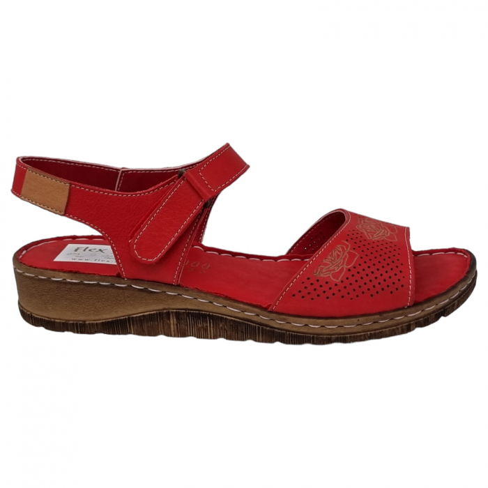 Sandale Damă Casual Confort Din Piele Naturală 6266 [2]