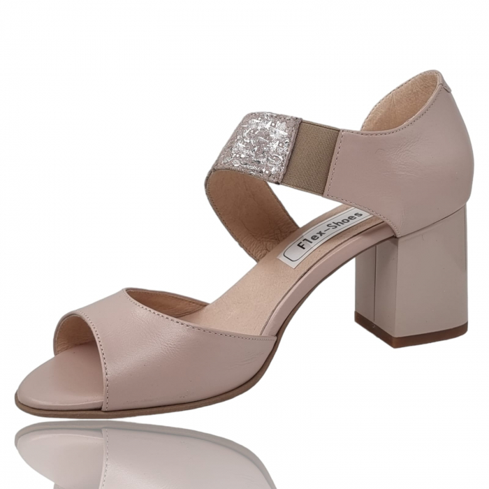 Sandale Damă Elegante Din Piele Naturală 6581 [4]