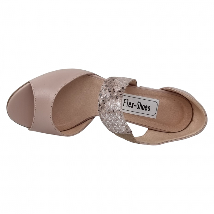 Sandale Damă Elegante Din Piele Naturală 6581 [16]