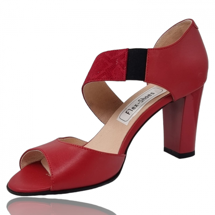Sandale Damă Elegante  Din Piele Naturală 6583 [2]