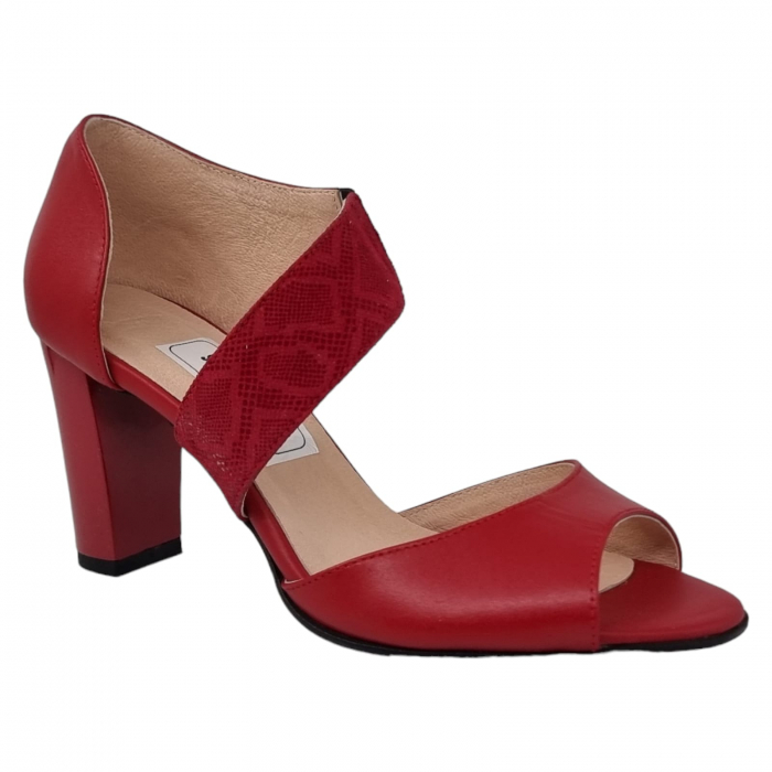 Sandale Damă Elegante  Din Piele Naturală 6583 [9]