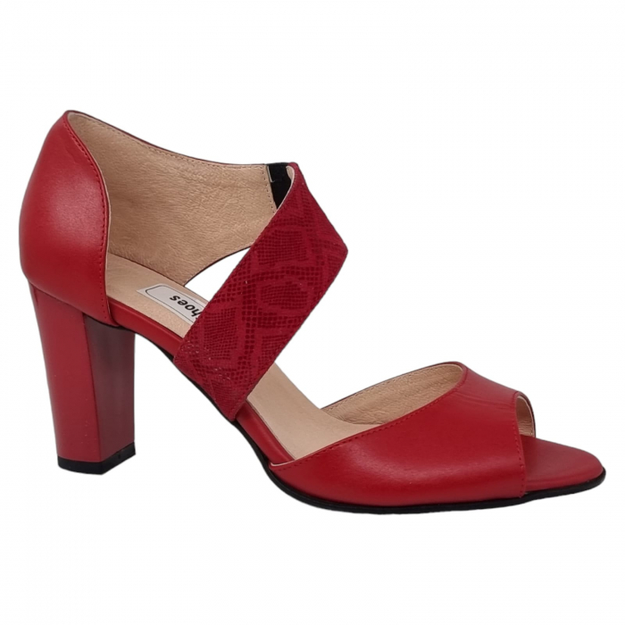 Sandale Damă Elegante  Din Piele Naturală 6583 [10]