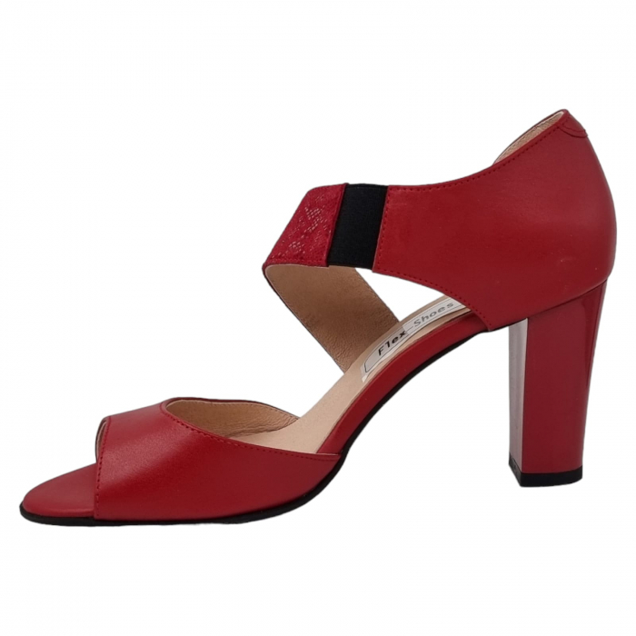 Sandale Damă Elegante  Din Piele Naturală 6583 [12]