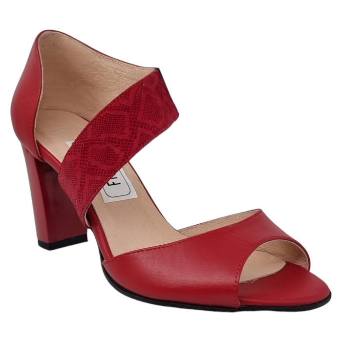 Sandale Damă Elegante  Din Piele Naturală 6583 [13]
