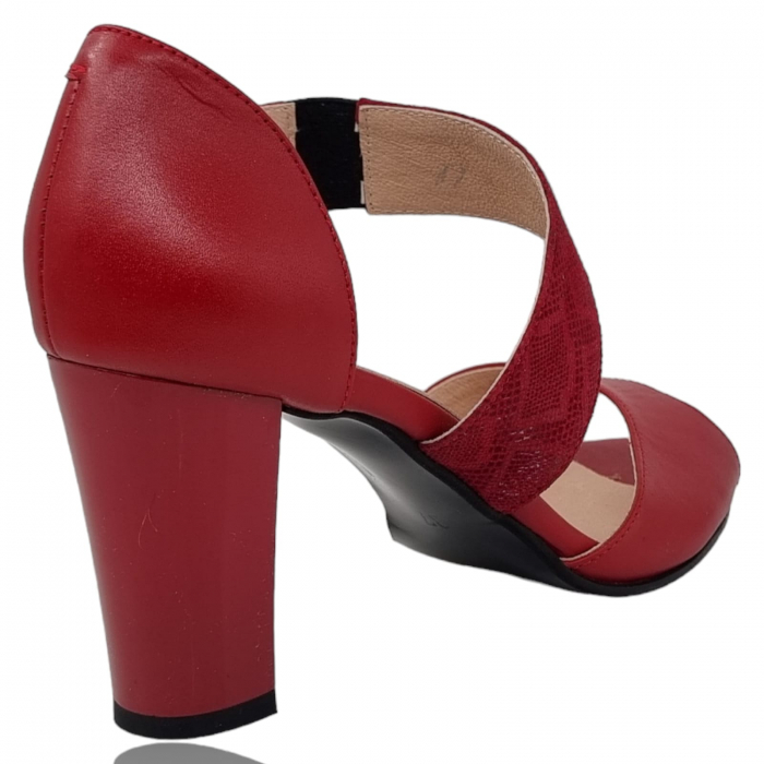 Sandale Damă Elegante  Din Piele Naturală 6583 [7]