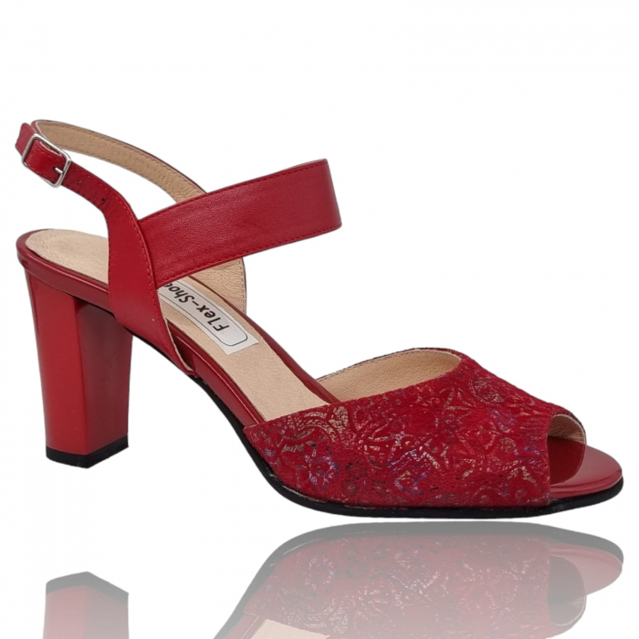 Sandale Damă Elegante Din Piele Naturală 6584 [3]