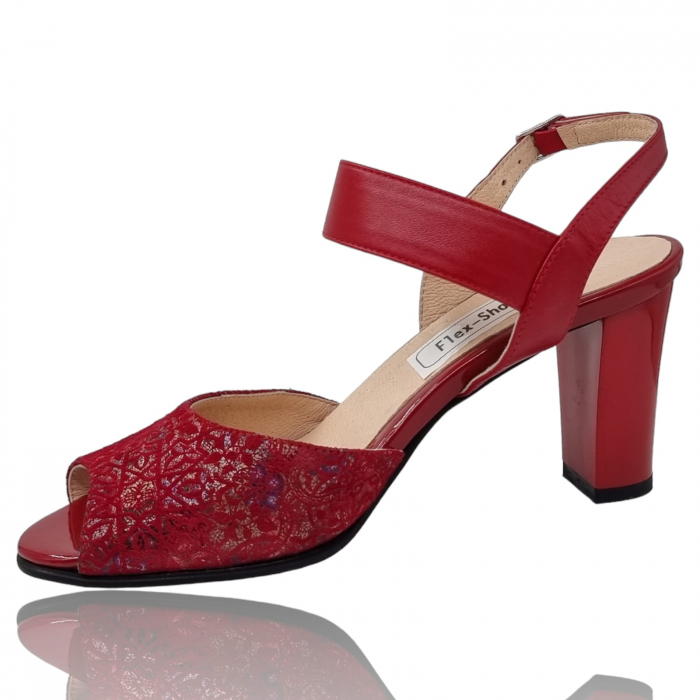 Sandale Damă Elegante Din Piele Naturală 6584 [4]