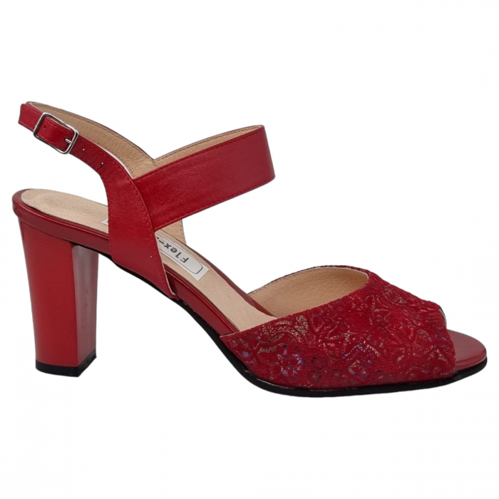 Sandale Damă Elegante Din Piele Naturală 6584 [9]